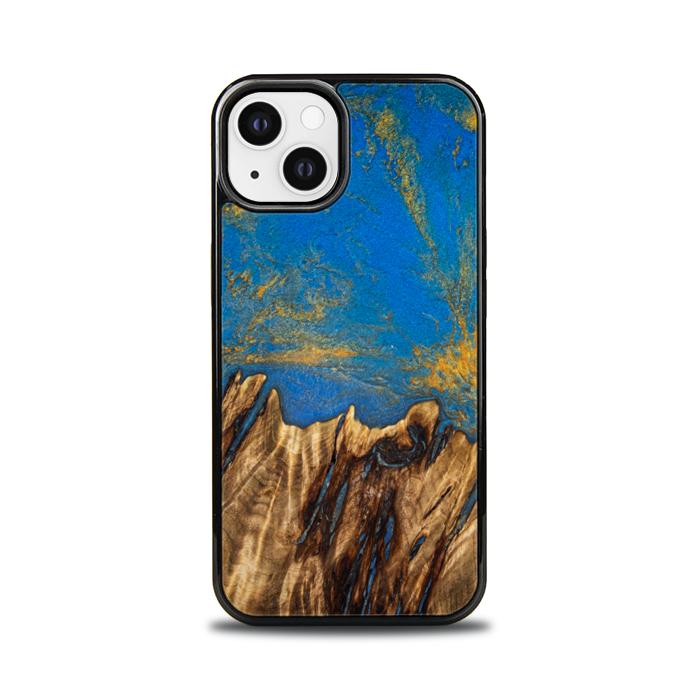 iPhone 13 Handyhülle aus Harz und Holz - SYNERGY#C43