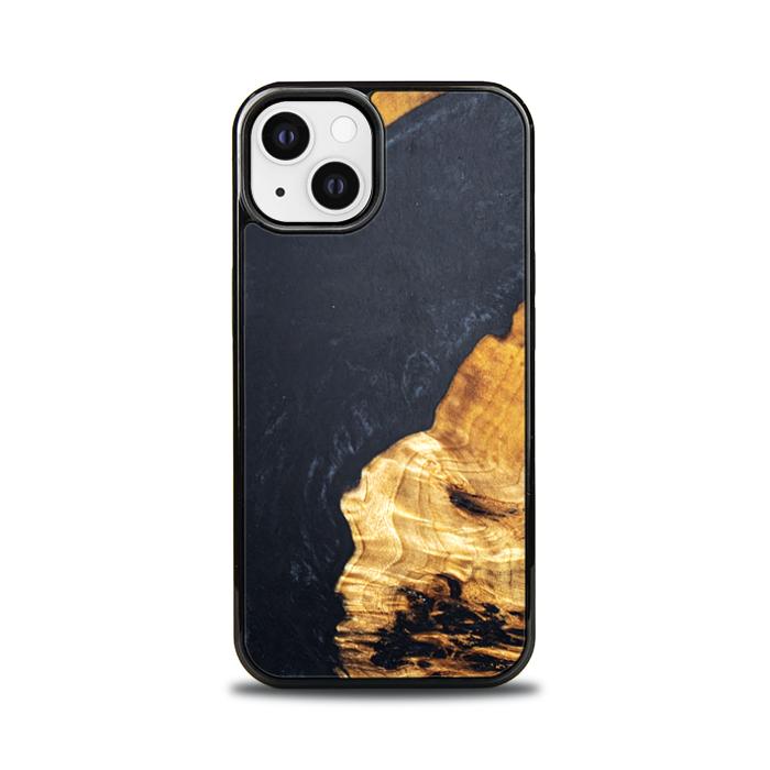 iPhone 13 Handyhülle aus Harz und Holz - Synergy#B18