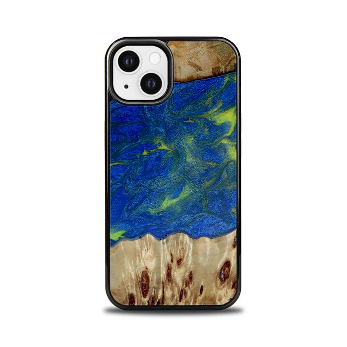 iPhone 13 Handyhülle aus Harz und Holz - Synergy#D102