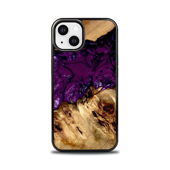 iPhone 13 Handyhülle aus Harz und Holz - Synergy#D113