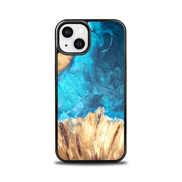 iPhone 13 Handyhülle aus Harz und Holz - Synergy#D115