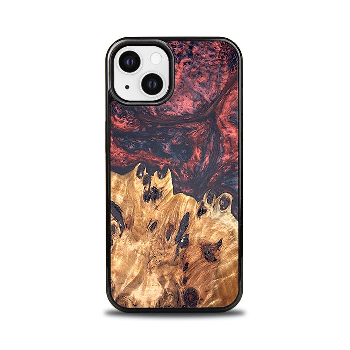 iPhone 13 Handyhülle aus Harz und Holz - Synergy#D118