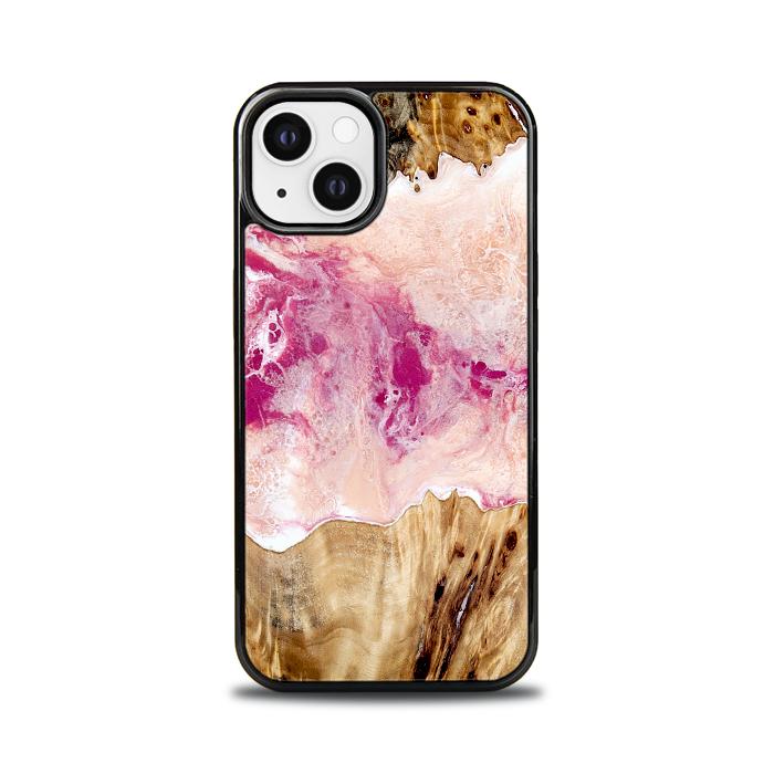 iPhone 13 Handyhülle aus Harz und Holz - Synergy#D119