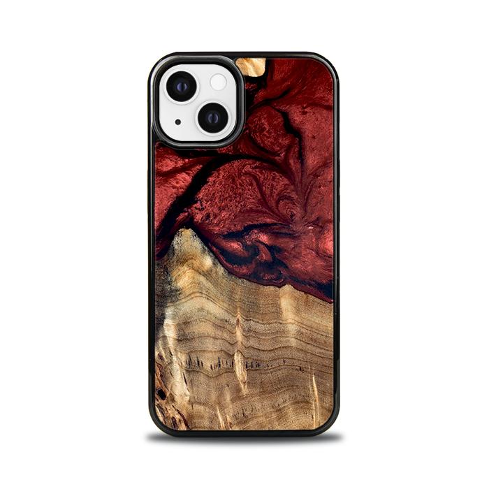 iPhone 13 Handyhülle aus Harz und Holz - Synergy#D122