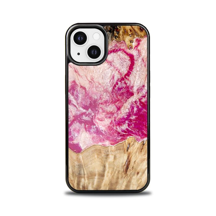iPhone 13 Handyhülle aus Harz und Holz - Synergy#D123