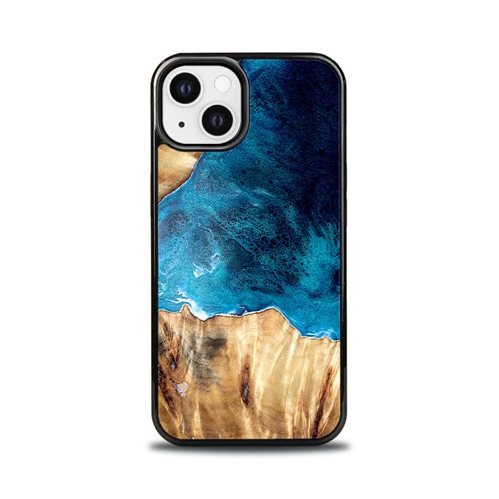 iPhone 13 Handyhülle aus Harz und Holz - Synergy#D127