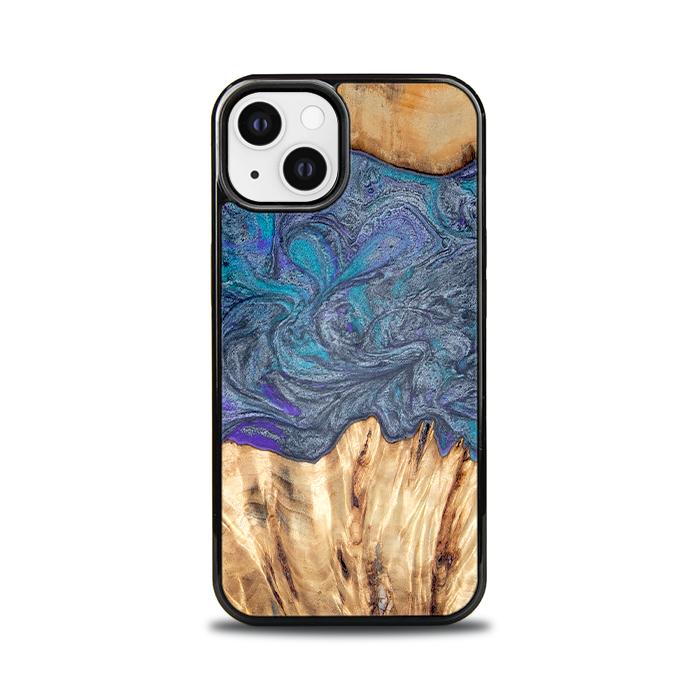 iPhone 13 Handyhülle aus Harz und Holz - Synergy#D132