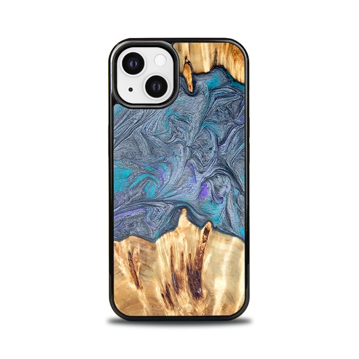 iPhone 13 Handyhülle aus Harz und Holz - Synergy#D135