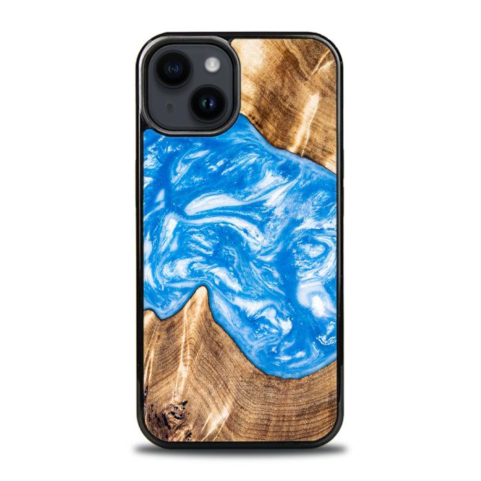 iPhone 14 Plus Handyhülle aus Harz und Holz - SYNERGY#325