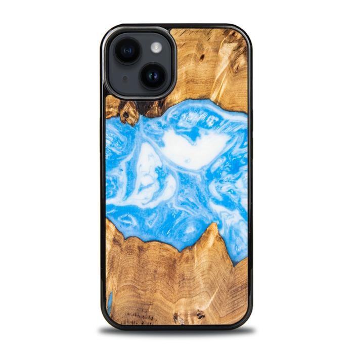 iPhone 14 Plus Handyhülle aus Harz und Holz - SYNERGY#A33