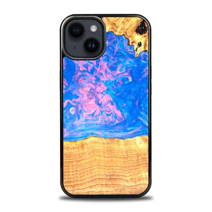 iPhone 14 Plus Handyhülle aus Harz und Holz - SYNERGY#B23