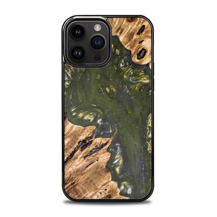 iPhone 14 Pro Max Handyhülle aus Harz und Holz - SYNERGY#A106