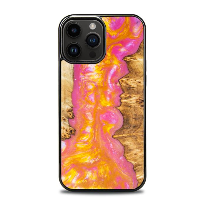 iPhone 14 Pro Max Handyhülle aus Harz und Holz - SYNERGY#A20