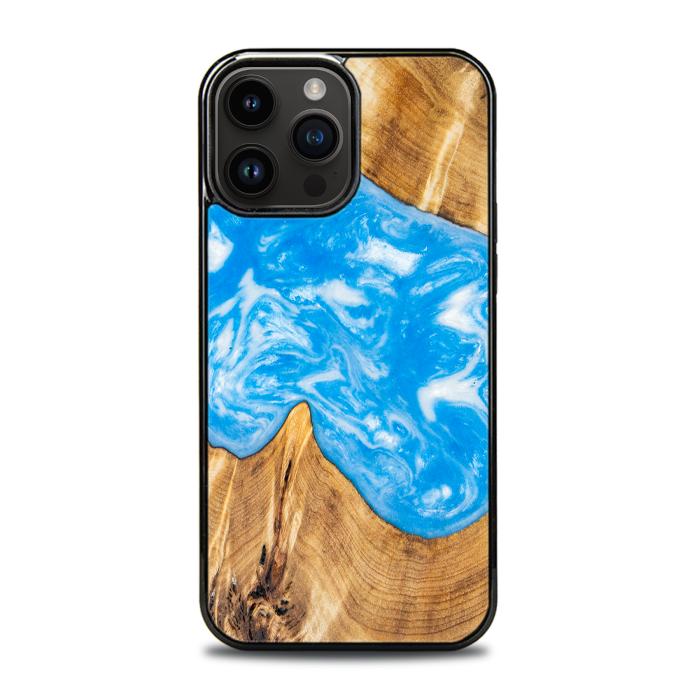 iPhone 14 Pro Max Handyhülle aus Harz und Holz - SYNERGY#A26