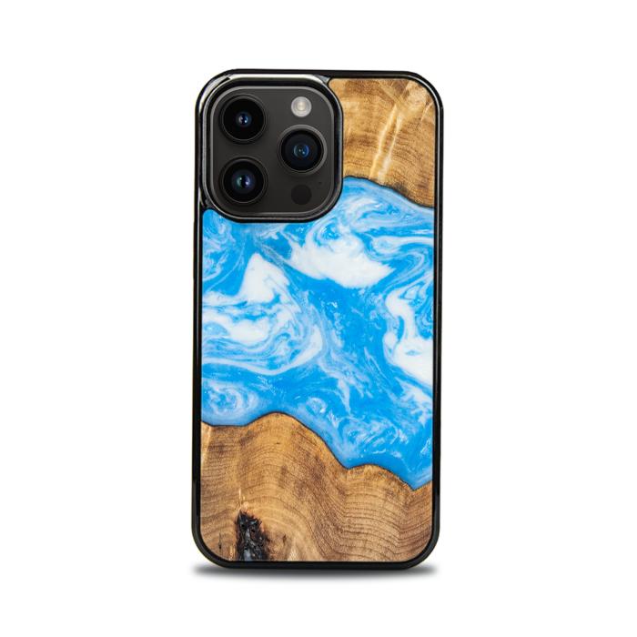 iPhone 14 Pro Handyhülle aus Harz und Holz - SYNERGY#A31