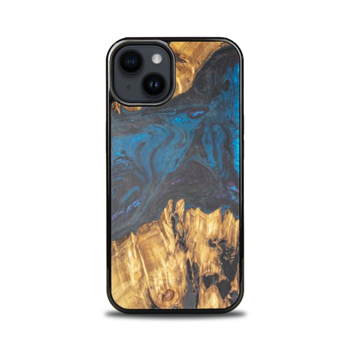 iPhone 14 Handyhülle aus Harz und Holz - SYNERGY#B13
