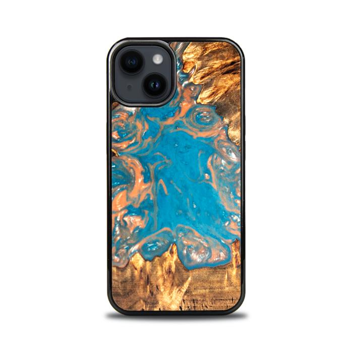 iPhone 14 Handyhülle aus Harz und Holz - SYNERGY#B22