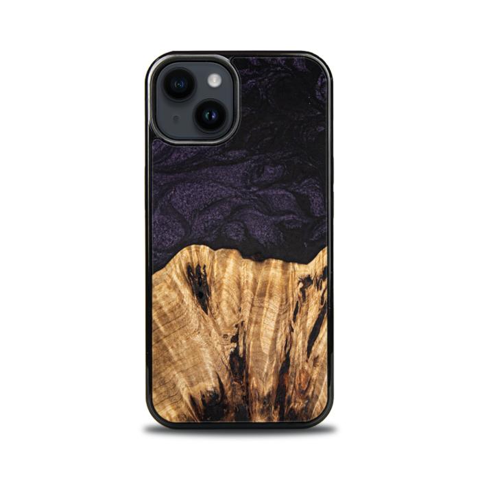 iPhone 14 Handyhülle aus Harz und Holz - SYNERGY#C31