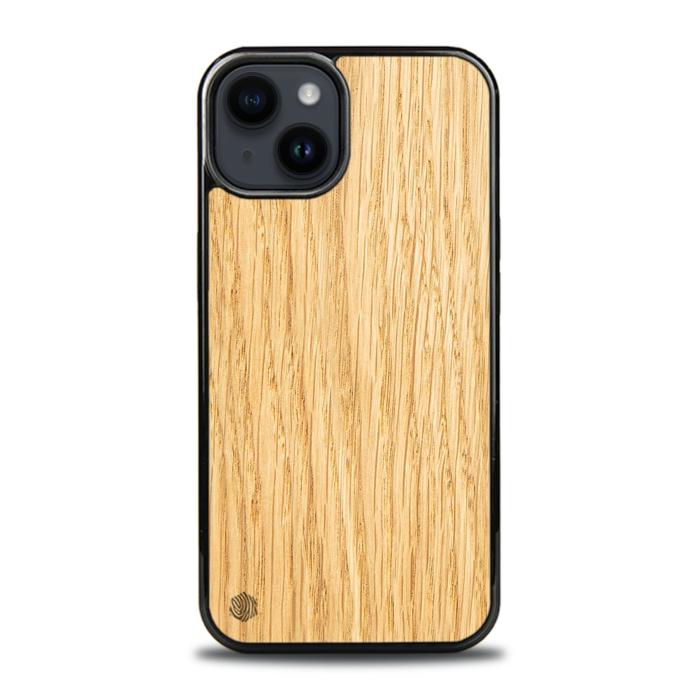 iPhone 15 Plus Handyhülle aus Holz - Eiche