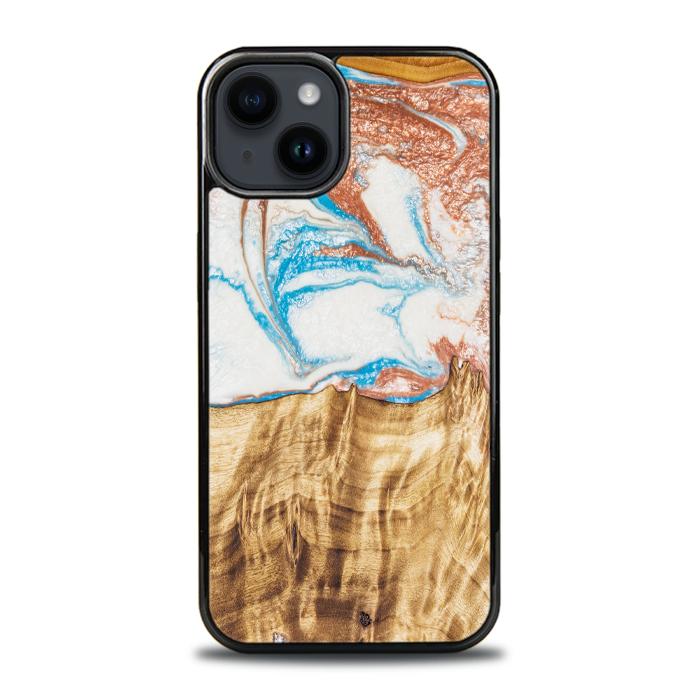 iPhone 15 Plus Handyhülle aus Harz und Holz - SYNERGY#47