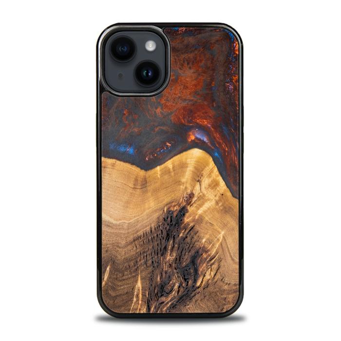 iPhone 15 Plus Handyhülle aus Harz und Holz - SYNERGY#A21