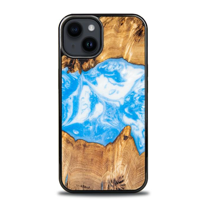 iPhone 15 Plus Handyhülle aus Harz und Holz - SYNERGY#A34