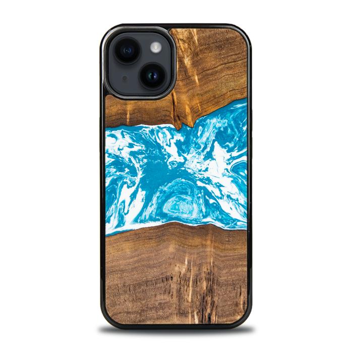 iPhone 15 Plus Handyhülle aus Harz und Holz - SYNERGY#A7