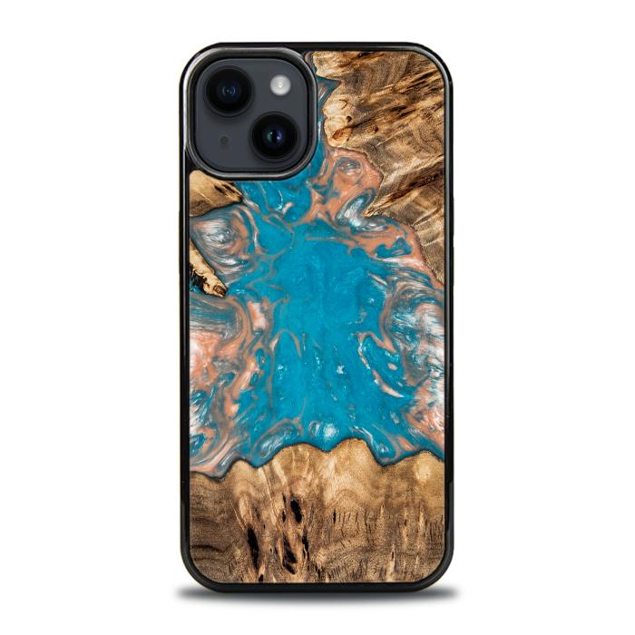 iPhone 15 Plus Handyhülle aus Harz und Holz - SYNERGY#A97