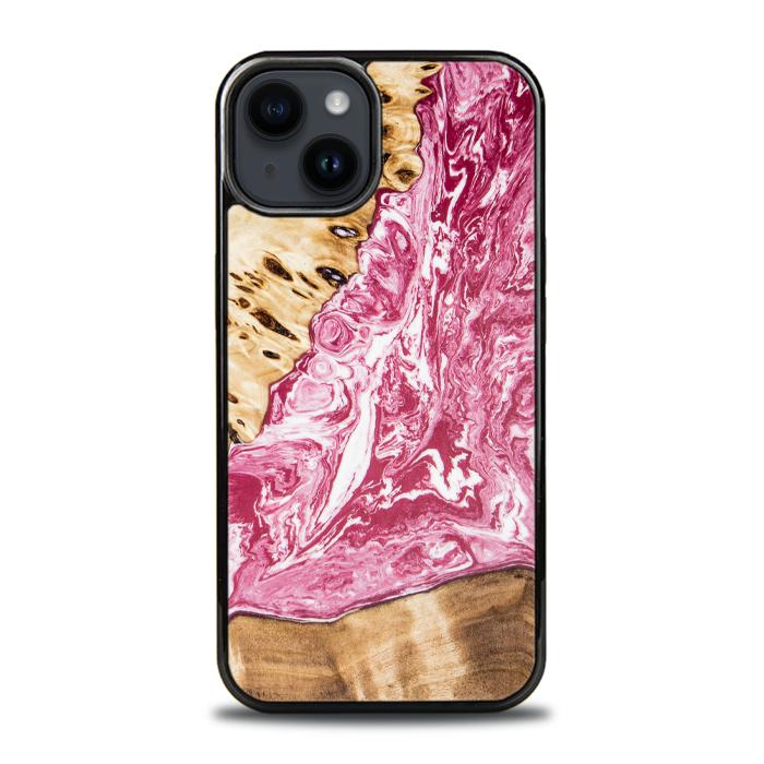 iPhone 15 Plus Handyhülle aus Harz und Holz - SYNERGY#A99