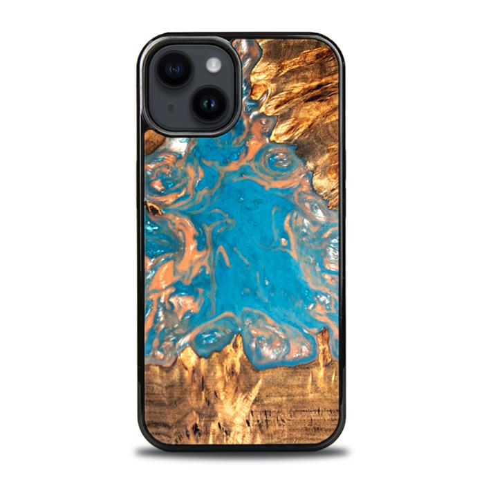 iPhone 15 Plus Handyhülle aus Harz und Holz - SYNERGY#B22
