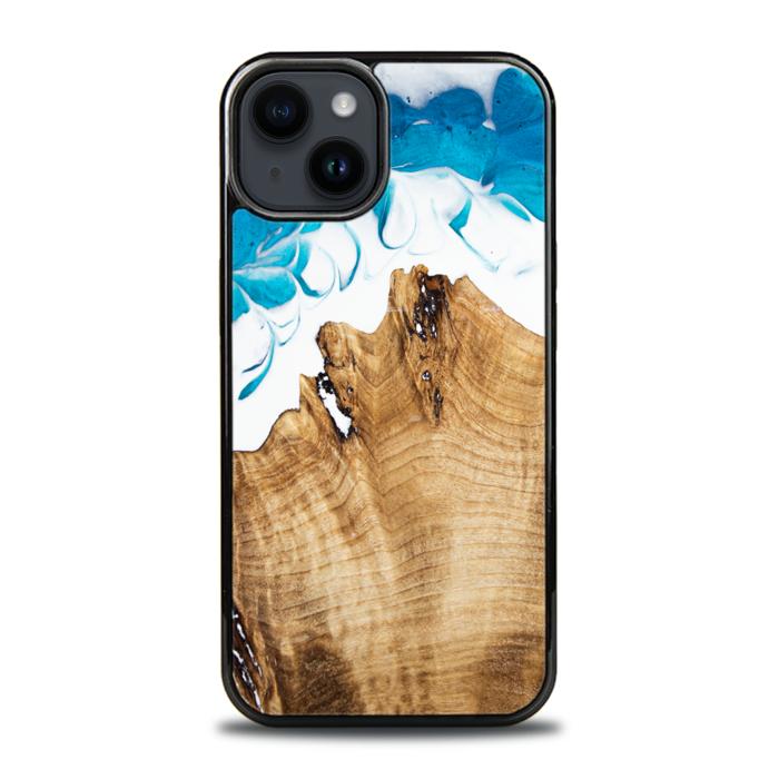 iPhone 15 Plus Handyhülle aus Harz und Holz - SYNERGY#C41