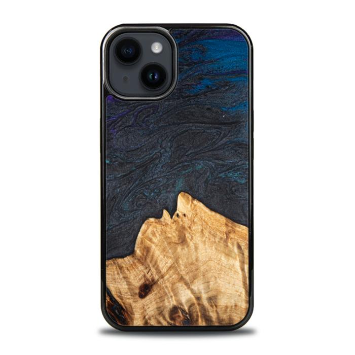 iPhone 15 Plus Handyhülle aus Harz und Holz - SYNERGY#C5
