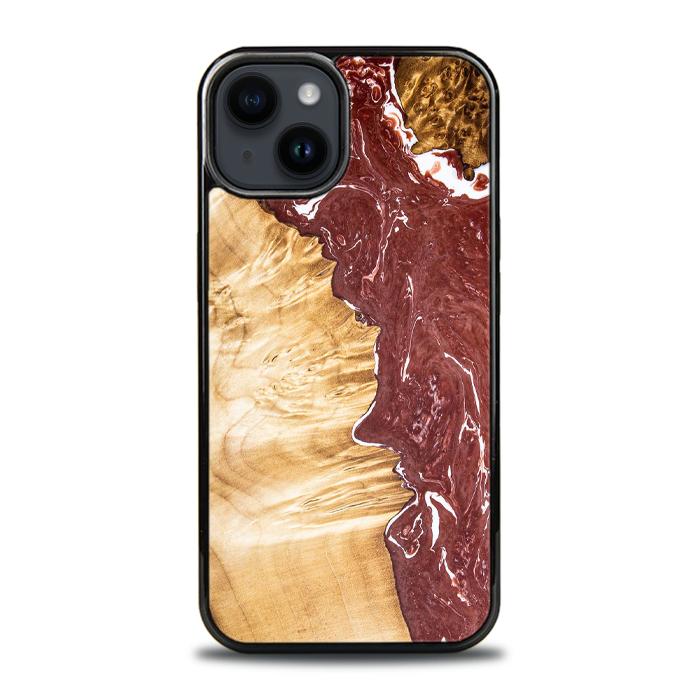 iPhone 15 Plus Handyhülle aus Harz und Holz - Synergy#316