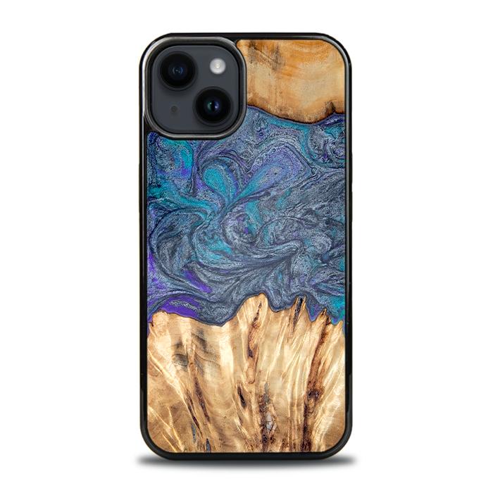 iPhone 15 Plus Handyhülle aus Harz und Holz - Synergy#D132