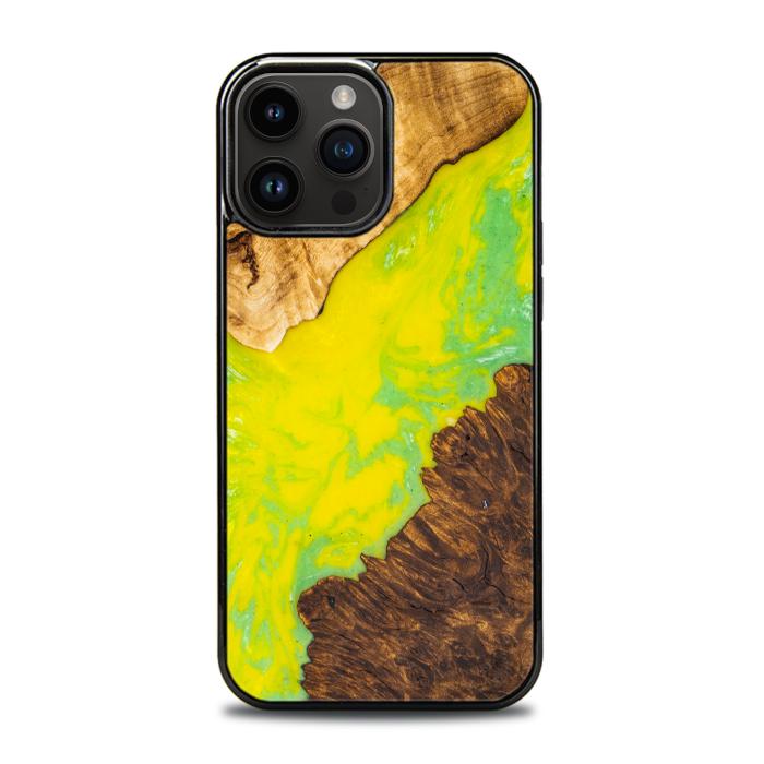 iPhone 15 Pro Max Handyhülle aus Harz und Holz - SYNERGY#A12