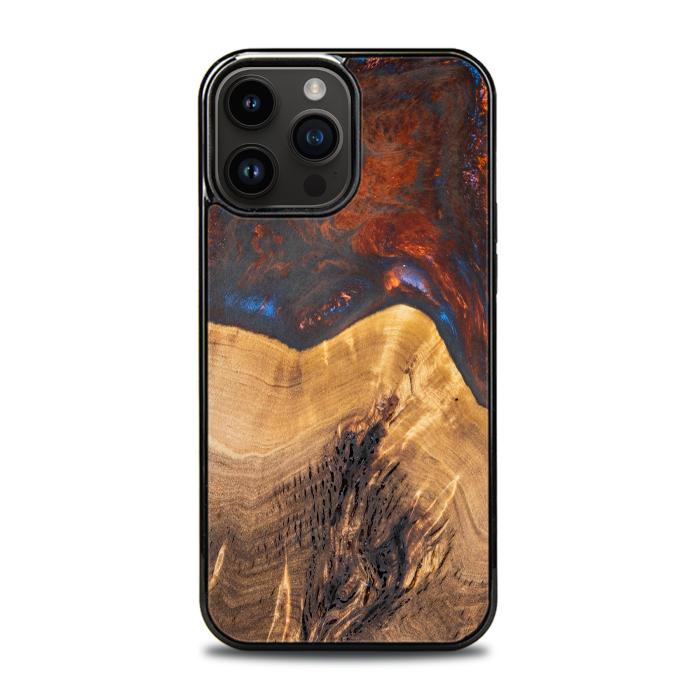 iPhone 15 Pro Max Handyhülle aus Harz und Holz - SYNERGY#A21