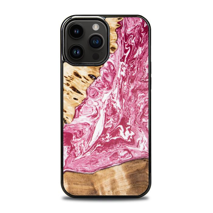 iPhone 15 Pro Max Handyhülle aus Harz und Holz - SYNERGY#A99