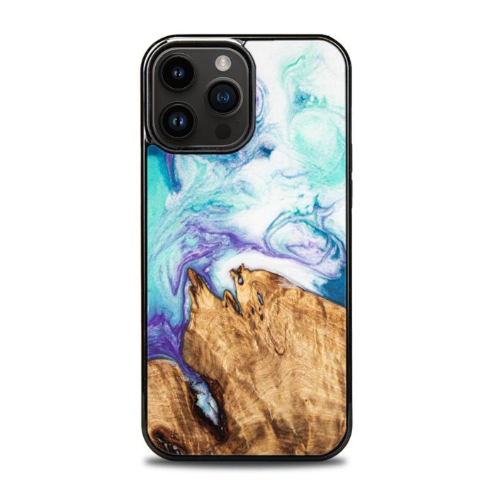 iPhone 15 Pro Max Handyhülle aus Harz und Holz - SYNERGY#C17