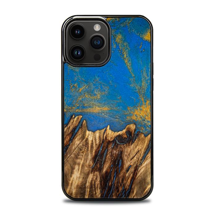 iPhone 15 Pro Max Handyhülle aus Harz und Holz - SYNERGY#C43
