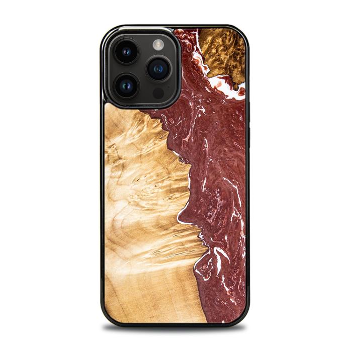 iPhone 15 Pro Max Handyhülle aus Harz und Holz - Synergy#316