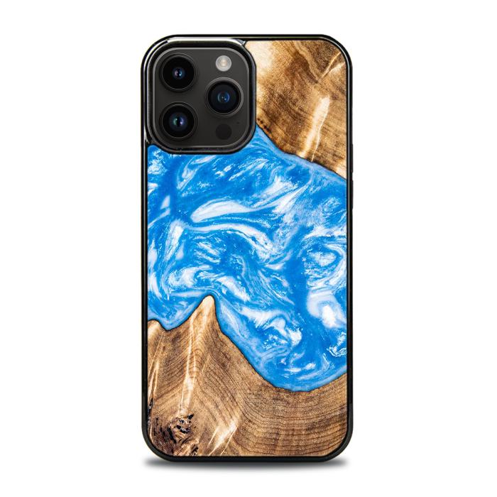 iPhone 15 Pro Max Handyhülle aus Harz und Holz - Synergy#325