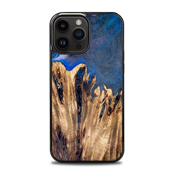 iPhone 15 Pro Max Handyhülle aus Harz und Holz - Synergy#D120