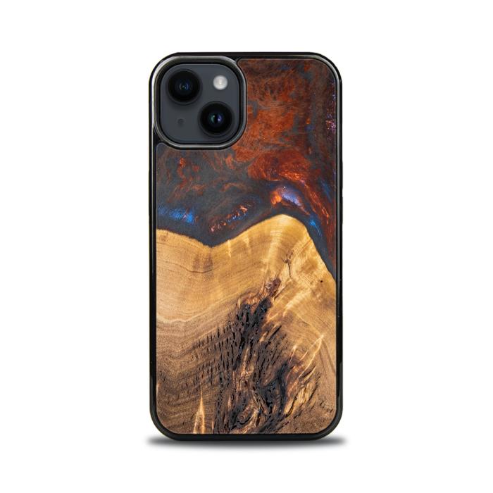 iPhone 15 Handyhülle aus Harz und Holz - SYNERGY#A21