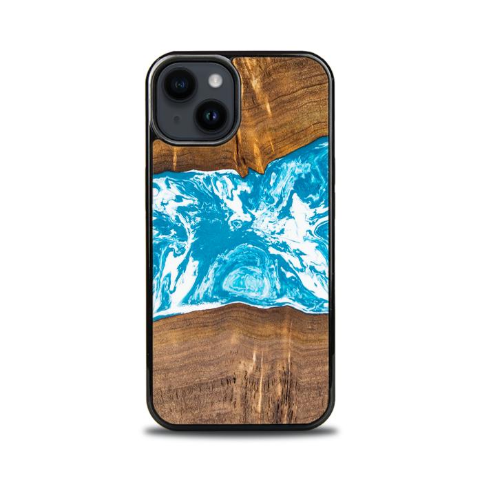 iPhone 15 Handyhülle aus Harz und Holz - SYNERGY#A7