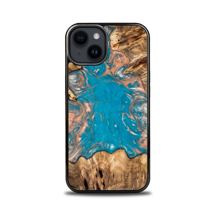 iPhone 15 Handyhülle aus Harz und Holz - SYNERGY#A97