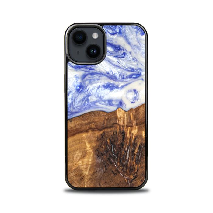 iPhone 15 Handyhülle aus Harz und Holz - SYNERGY#B04