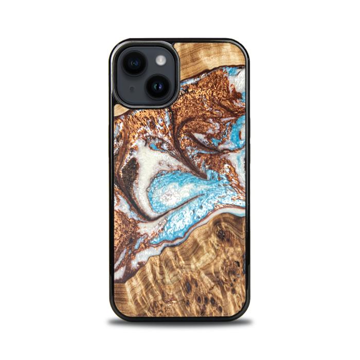 iPhone 15 Handyhülle aus Harz und Holz - SYNERGY#B11