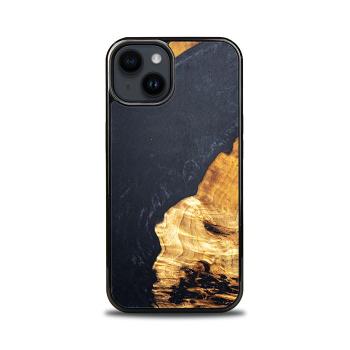 iPhone 15 Handyhülle aus Harz und Holz - SYNERGY#B18