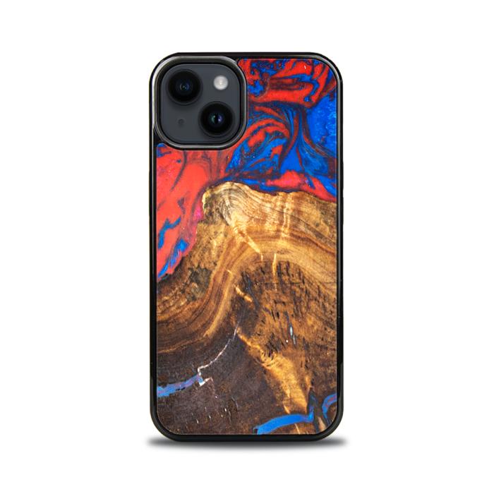 iPhone 15 Handyhülle aus Harz und Holz - SYNERGY#B31