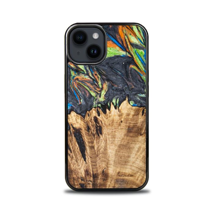 iPhone 15 Handyhülle aus Harz und Holz - SYNERGY#C22